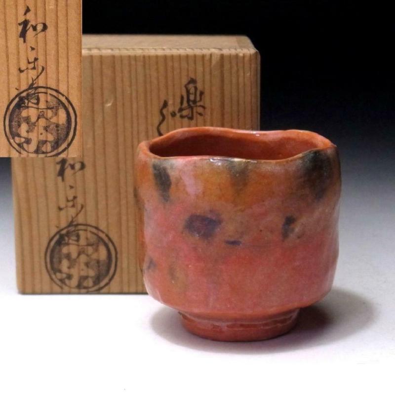 Waraku Kawasaki Aka-Raku Guinomi